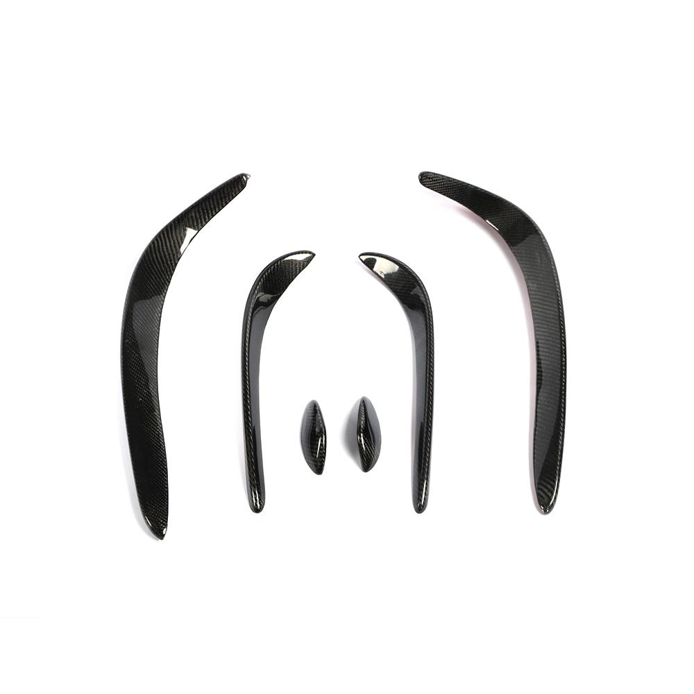 LRS Mercedes C-Class W205 Front Bumper Fins (2015-2017)